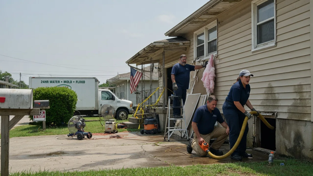 Water Damage Repair in Bailey, TX near me